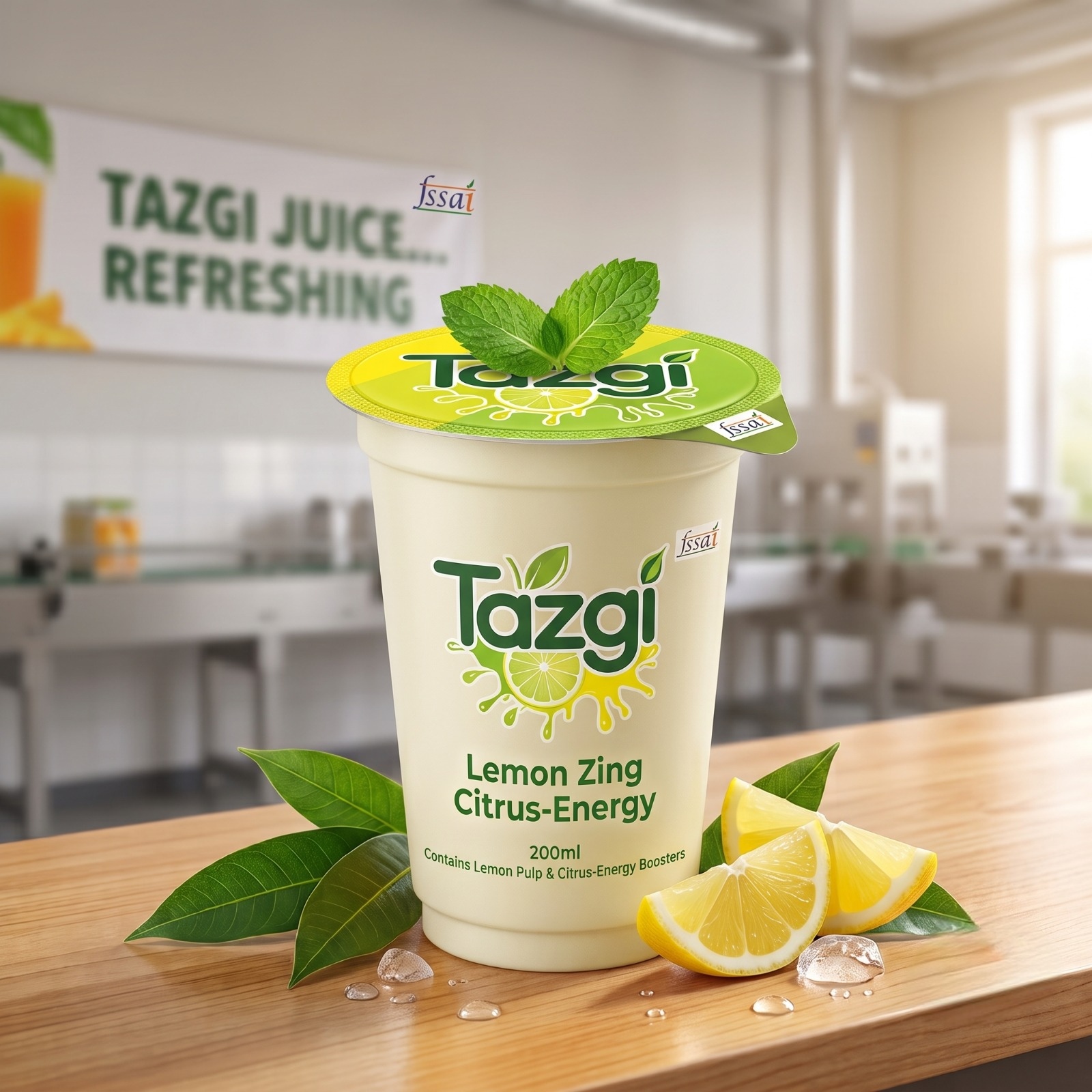 Tazgi Lemon Flavoured Drink
