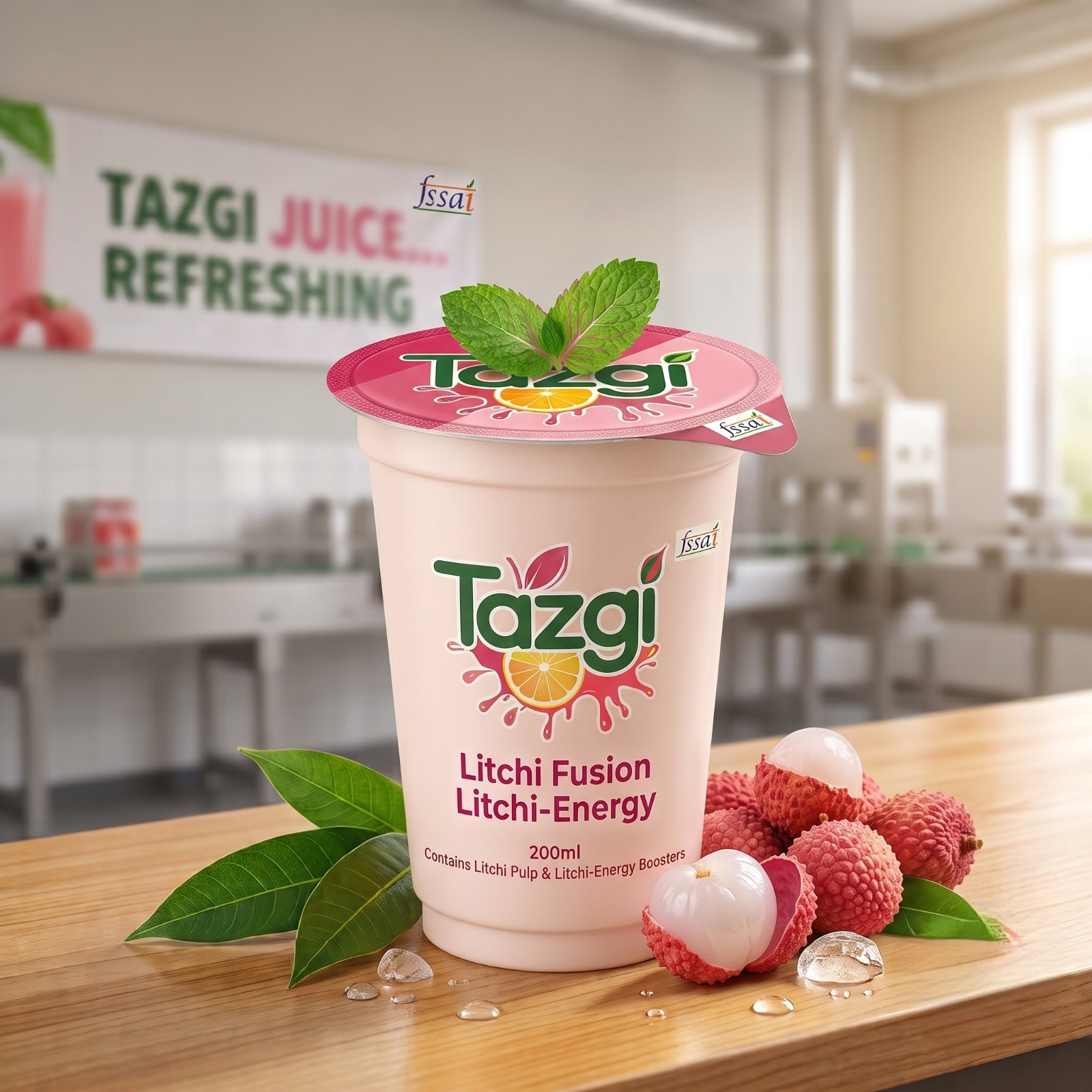 Tazgi Litchi Flavoured Drink